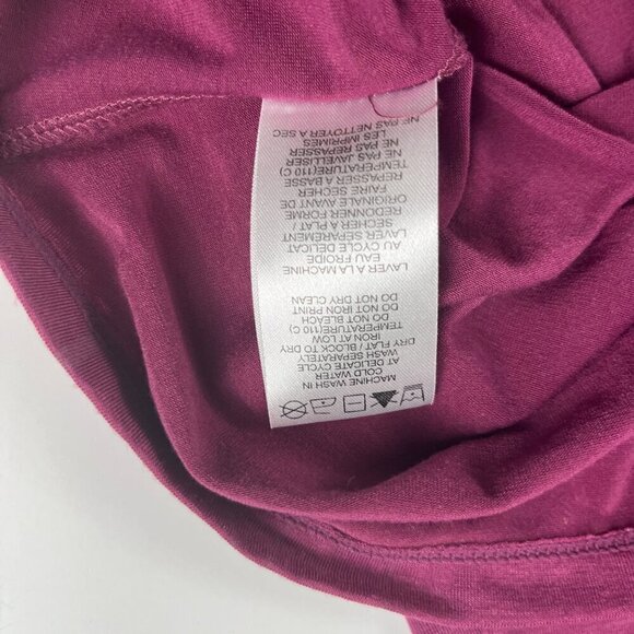 Lolë women jersey dress FPS 50 fuchia size L - Picture 7 of 12